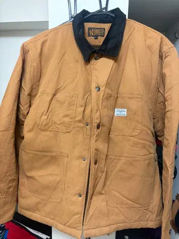 Kustom Style 브라운 코튼 자켓