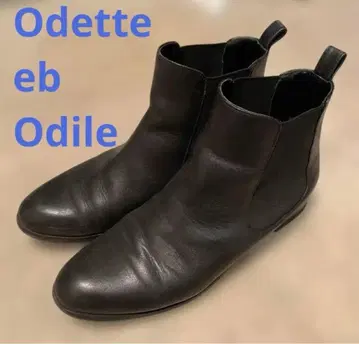 오데트 eb 오딜 블랙 사이드 고어 부츠