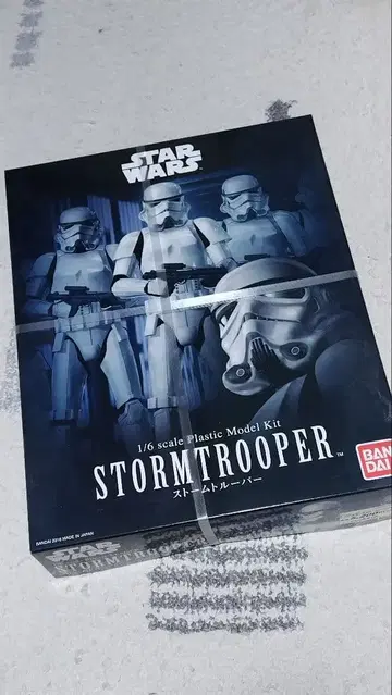 BANDAI 스타 워즈 스톰 트루퍼 1/6 프라모델 미조립