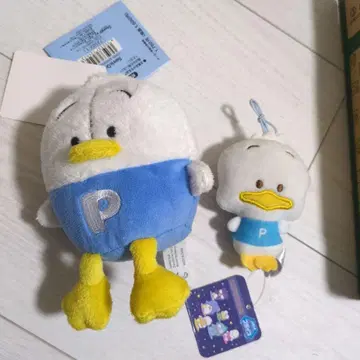 오리 페크루 캐릭터 봉제 인형 키링 세트