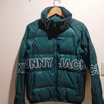 Jack Bunny!! 다운 자켓 사이즈 4 그린