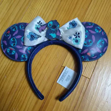 디즈니 스티치 머리띠 아우라니 디즈니
