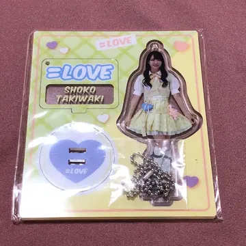 타키와키 쇼코 아크릴 스탠드 아레나 투어 니트 의상 이코러브 =LOVE