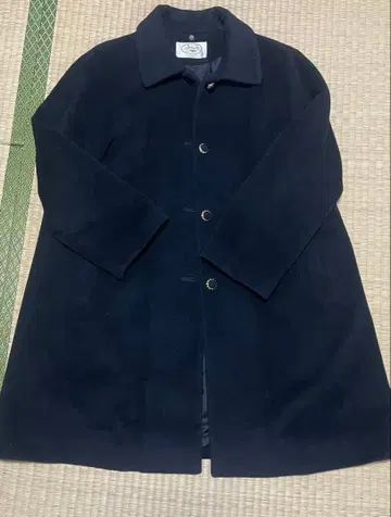 Aylesbury 양모 코트 울 블랙 A라인 롱 코트 M 상당