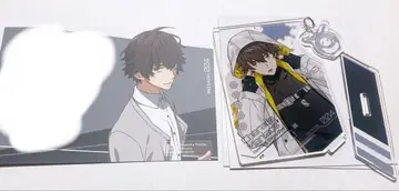 샤레마니 다자이 메이 바운서 귀걸이 아크릴 스탠드 메시지 카드