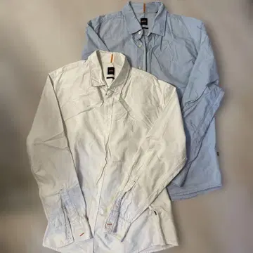 BOSS 긴팔 셔츠 2장 세트 XL 사이즈