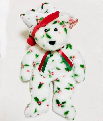 ty 비니 베이비즈 버디 홀리 베어 크리스마스