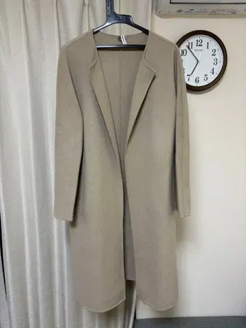 ERDOS 베이지 롱 코트