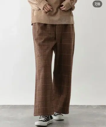 FOUND GOOD 자카드 이지 팬츠 L 니코앤드