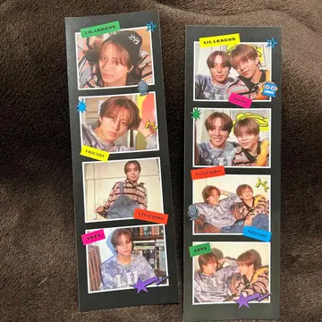 LIL LEAGUE 나카무라 타츠히로 4컷 포토 세트 SPINNS