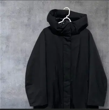 유니클로 하이브리드 다운 코트 후드 새상품급 L