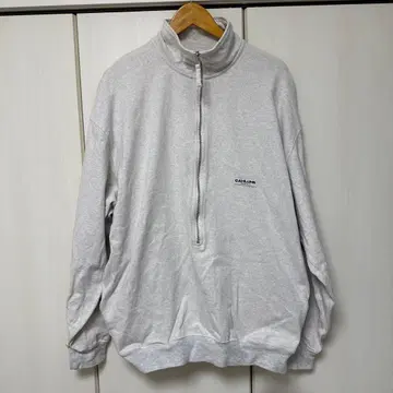 CAHLUMN 하프 지퍼 트레이닝복 그레이 L