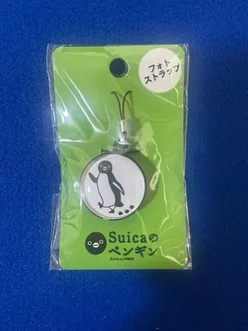 SUICA 펭귄 사진 스트랩