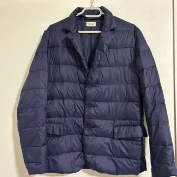 GLOBAL WORK 네이비 다운 자켓 S