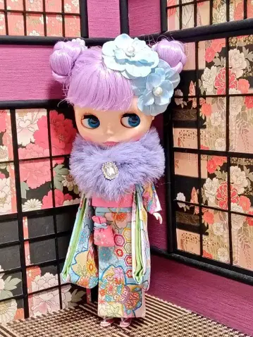 [몽인야 오복점] 브라이스 리카짱 체리짱 기모노 퍼스트올 포함