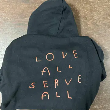 LOVE ALL SERVE ALL 후디 HEHN RECORDS