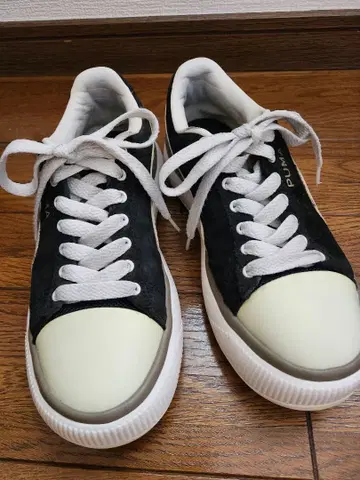 Puma 플랫폼 스니커즈 블랙/화이트