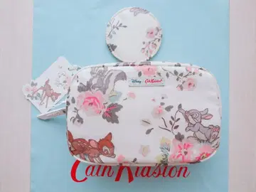 [ 미사용 새상품 ] 캐스키드슨 디즈니 콜라보 밤비 파우치 거울 포함