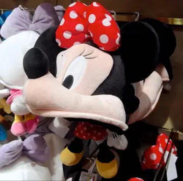 미니 마우스 봉제 인형 모자