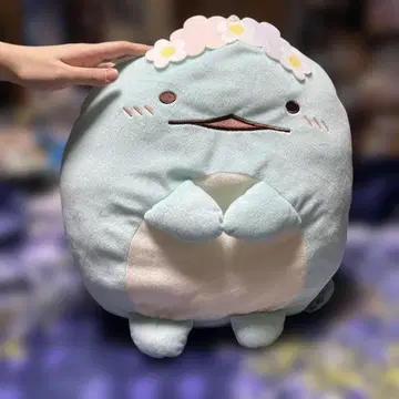 스미코구라시 XL 봉제 인형 스카이블루