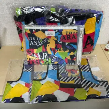 아라시 ARASHI This is 아라시 담요 에코백 등 5점 미사용
