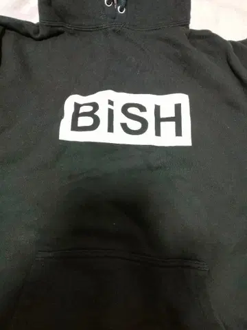 BiSH 프로미스 더 스타 홍백 의상 픽셀 아트 후드티 XL 블랙