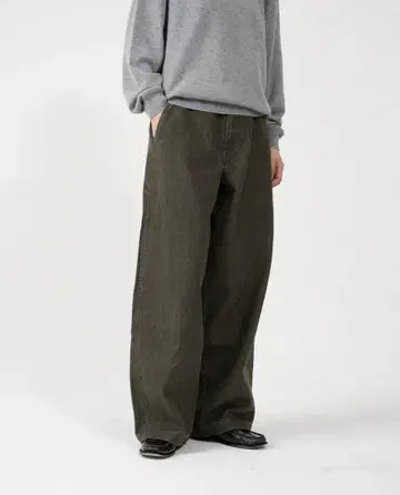 워시드 벌룬 데님