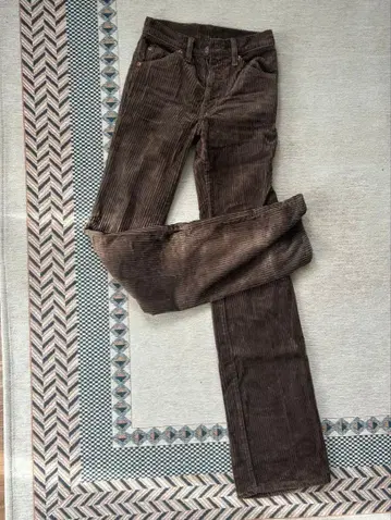 LEVI'S 리바이스 브라운 부츠컷 코듀로이 바지
