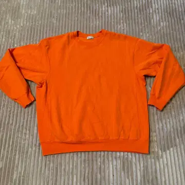 BEAUTY&YOUTH 오렌지 크루넥 트레이닝복