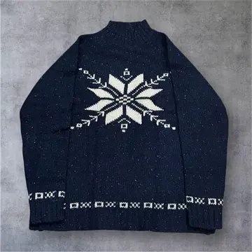 90s EddieBauer 컬러 네프 니트 스웨터