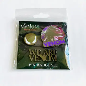 베놈 더 라스트 댄스 핀 배지 세트 핀즈 MARVEL 핀 배지
