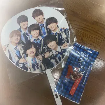 나니와단시 부채 키링