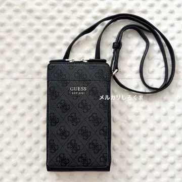 GUESS 숄더백 숄더 지갑 게스 블랙 블랙 미사용