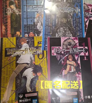 제일복권 데스노트 F상 클리어 포스터 5종 6매 세트