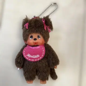 [ KY11 ] 몬치치 키링 핑크 리본 여아