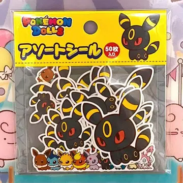 포켓몬 블래키 모듬 씰 플래이크 이브이 컬렉션 인형