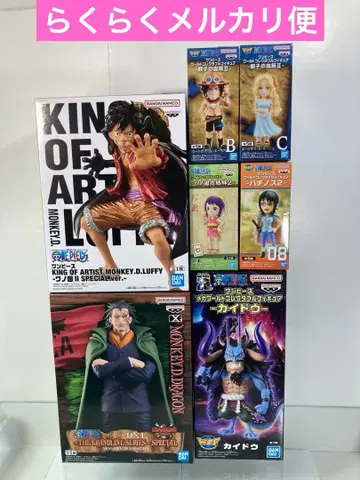 원피스 피규어 묶음 판매 루피 카이도 월드 컬렉션
