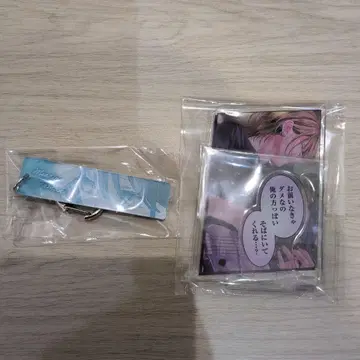 [ 만복가챠 ] 길고양이와 늑대 리버서블 아크릴 키링 아크릴 스탠드 2