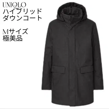 [컨디션 최상] 유니클로 하이브리드 다운 코트 2021년 모델 M 사이즈