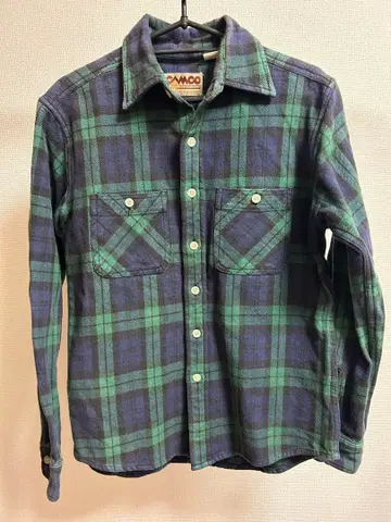 CAMCO 플란넬 체크 셔츠