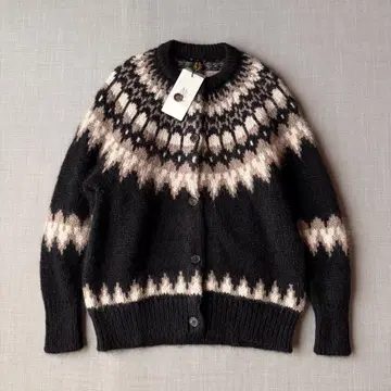 미사용 BATONER UNITED ARROWS 노르딕 가디건