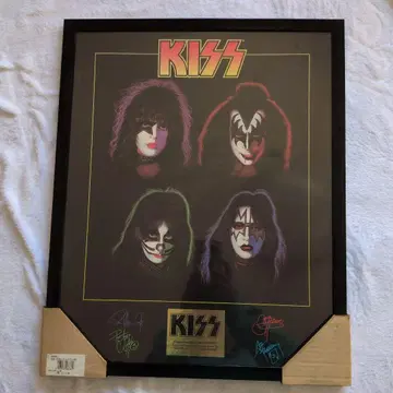 KISS 기념판 포스터 사인 포함