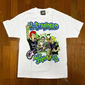 Hi-STANDARD T셔츠 화이트/L airjam 2012 새상품