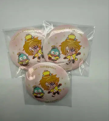 컬러풀 피치 타츠룬 산리오 데포 캔뱃지 3개 세트