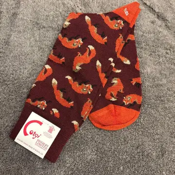 Corgi 폭스 패턴 삭스 25-26