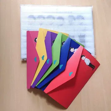 오소마츠 6쌍둥이 팬클럽 가입 혜택 아크릴 플레이트 & 메시지 카드