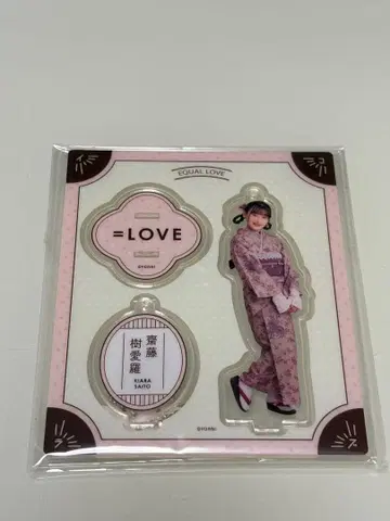 이코라부 사이토 쥬아라 아크릴 스탠드 레트로 모던