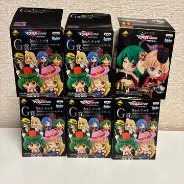 제일복권 프리미엄 마크로스 F 큥캐릭터 6종 모음 피규어