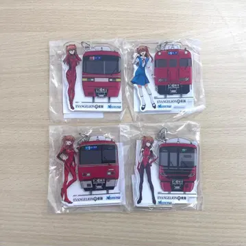 에반게리온 in 동해 아스카 에바 아크릴 키링