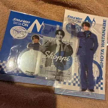 3세트 와타나베 쇼타 아크릴 스탠드 스티커 ON SnowMan